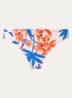 Bikinislip met print - Kobaltblauw