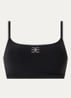 Bralette met kant - Zwart