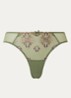 Champs Elysees tanga van kant - Groen