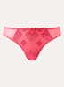 Champs Elysees tanga van kant - Koraalrood