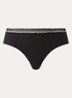 Cozy Chic hipster met kant - Zwart
