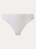 Cozy Chic tanga met kant - Wit