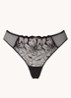 Fleurs tanga van kant - Zwart