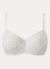 Floral Touch beugel bh met kant - Wit