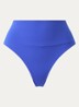 Icon high waisted bikinislip - Kobaltblauw