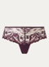 Illusion slip van kant - Aubergine