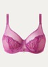 Legend beugel bh van mesh - Paars
