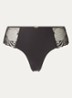 Legend shorty van mesh met borduring - Zwart