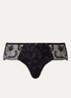 Muse shorty van kant - Zwart