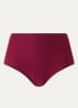 One-size-fits-all high waisted naadloze slip - Donkerrood