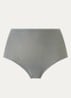 One-size-fits-all high waisted naadloze slip - Olijfgroen