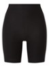 One-size-fits-all naadloze high waisted shorty - Zwart