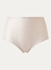 One-size-fits-all naadloze high waisted slip met metallic finish - Roségoud
