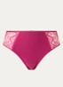 Origins high waisted naadloze slip met kant - Fuchsia