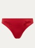 Slip met borduring - Rood