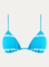 Triangel bikinitop met uitneembare vulling - Donkerblauw