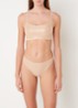 Voorgevormde bralette met metallic finish - Lichtgrijs