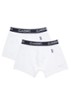 Boxershorts in uni in 2-pack - Wit
