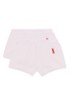 Boxershorts in uni in 2-pack - Lichtroze