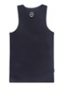 Singlet van katoen - Donkerblauw