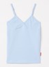 Singlet van katoen - Blauwgrijs