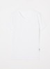 T-shirt met V-hals - Wit