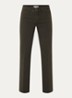 High waist flared jeans met gekleurde wassing - Donkerbruin