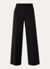 Noos high waist wide fit pantalon met steekzakken - Zwart