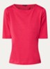 T-shirt met boothals - Gebroken wit