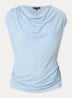 T-shirt met ronde hals - Blauwgrijs