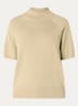 Top met metallic finish - Goud