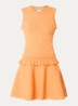 Martin fijngebreide mini jurk - Orange