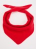 Sjaal in kasjmier wolblend 90 x 35 cm - Rood