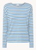 Longsleeve met streepprint  - Blauw