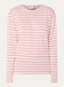 Longsleeve met streepprint  - Roze
