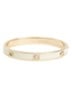Bangle met logo - Wit