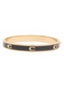 Bangle met logo - Zwart