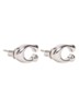 Oorstekers met logo - Zilver