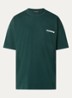 Sportswear T-shirt met logo- en backprint - Groen