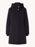 Alexandra gewatteerde parka met afneembare capuchon - Donkerblauw