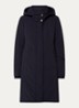 Alexandra gewatteerde parka met steekzakken - Donkerblauw