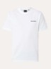 Chain Shield T-shirt met logo- en backprint - Wit