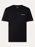 Chain Shield T-shirt met logo- en backprint - Zwart