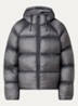 Raglan puffer jack met steekzakken - Zwart