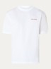 Safari Rally T-shirt met logo- en backprint - Wit