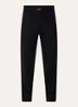 Straight fit joggingbroek met steekzakken - Zwart