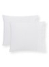 kussensloop van  katoen 200TC in 2-pack - Wit