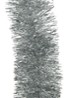 Lametta kerstslinger 270 cm - Zilver
