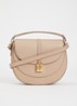 The Siena crossbodytas van leer - Taupe