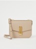 Vancouver crossbodytas van leer - Beige